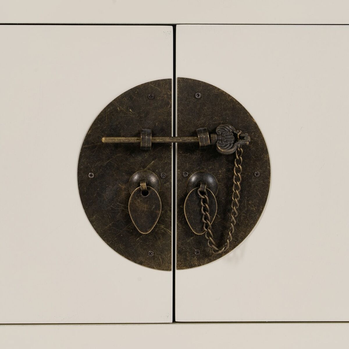 Natbord ORIENTE Hvid Træ MDF 50 x 40 x 66 cm